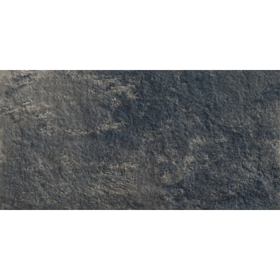 Πλακάκι Keros Fuentede Negro με υφή πέτρας και ματ σαγρέ επιφάνεια